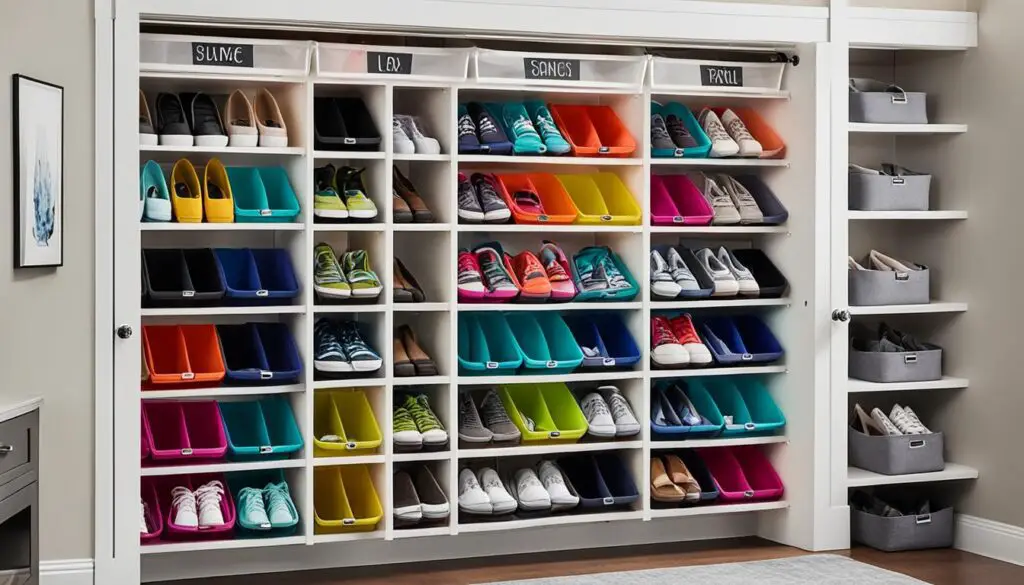 shoe storage