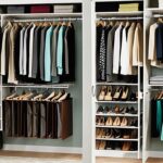 Closet hanging storage solutions