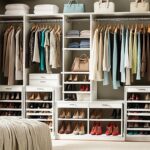 Closet hanging units