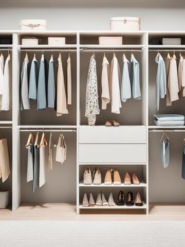 Closet organization products