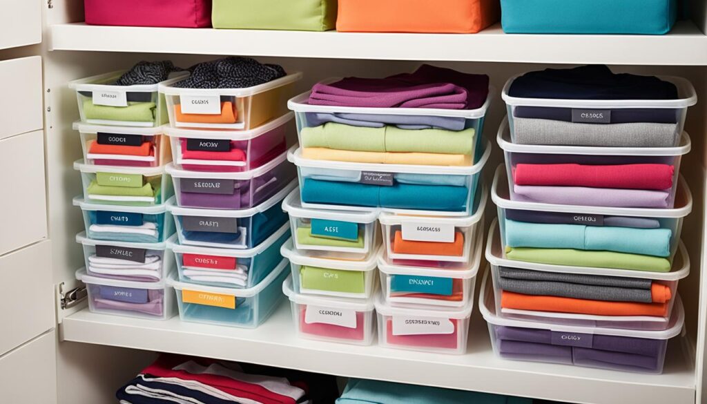 Closet shelves units