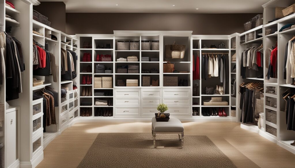 Closet shoe storage ideas