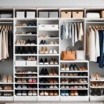 Closet space organizers