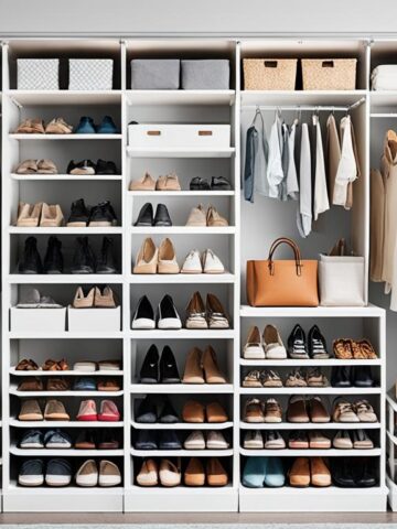 Closet space organizers