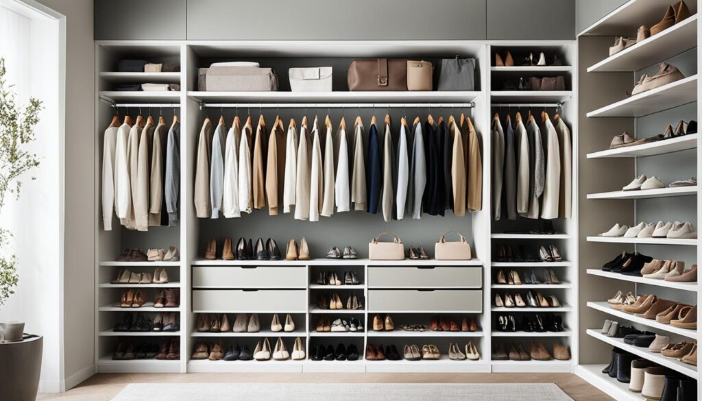 Closet space-saving
