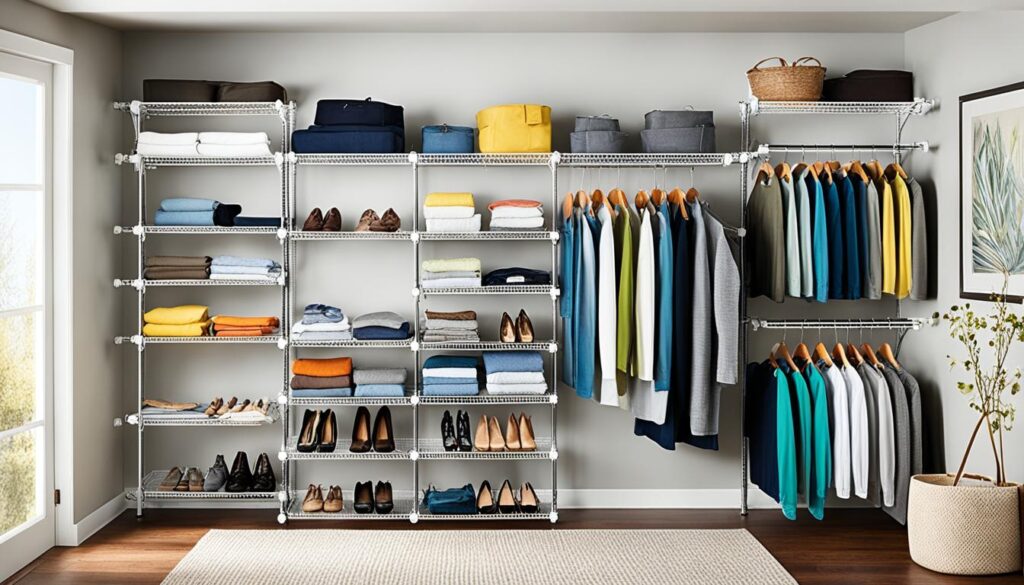 Closet storage accessories