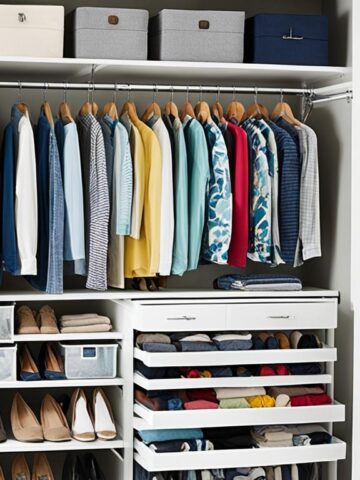 Closet storage products