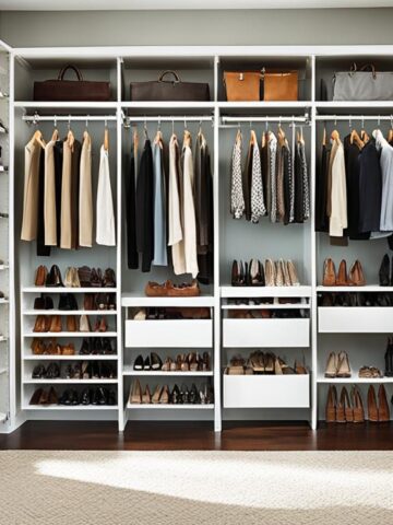 Closet storage racks