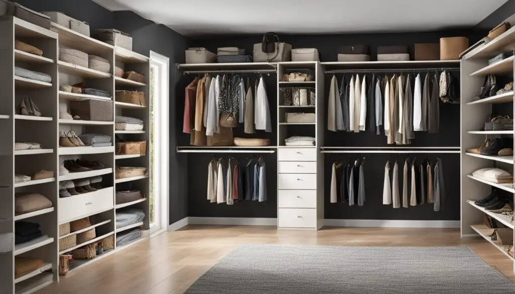 DIY closet storage ideas