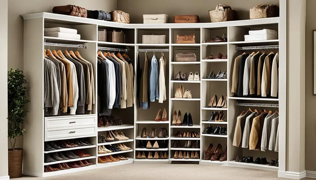 custom closet storage